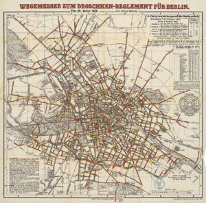 Lot 441, Auction  116, Straube, Julius, Wegemesser zum Droschken-Reglement