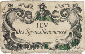 Lot 611, Auction  116, Le jeu de cartes des reynes renommées, Le jeu de cartes des reynes renommées