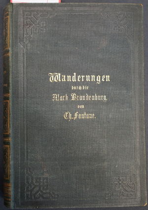 Lot 2077, Auction  116, Fontane, Theodor, Wanderungen durch die Mark Brandenburg