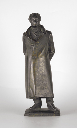 Lot 2095, Auction  116, Rauch, C. D., Goethe im Hausrock. Bronzeskulptur