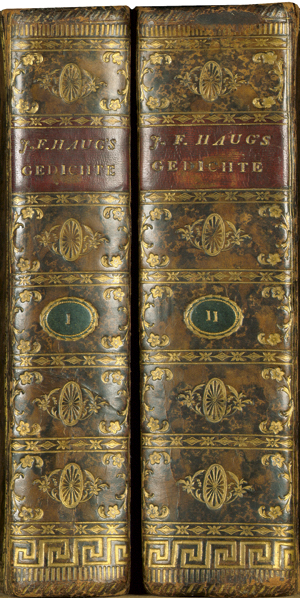 Lot 2109, Auction  116, Haug, Johann Christoph Friedrich, Epigrammen und vermischte Gedichte