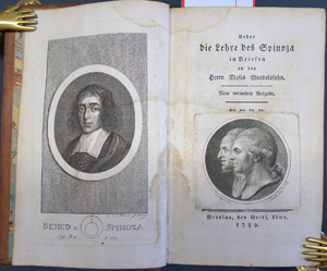 Lot 2122, Auction  116, Jacobi, Friedrich Heinrich, Ueber die Lehre des Spinoza in Briefen an den Herrn Moses Mendelssohn