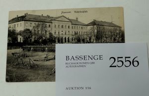 Lot 2556, Auction  116, Löns, Hermann, Postkarte 1914