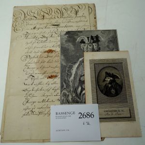 Lot 2686, Auction  116, Friedrich II., der Große, König von Preußen, Urkunde 1768