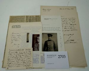 Lot 2703, Auction  116, Hertling, Georg Graf von, Briefkarte 1906 + diverse Beigaben