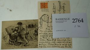 Lot 2764, Auction  116, Zille, Heinrich, 2 Postkarten 1926-1927