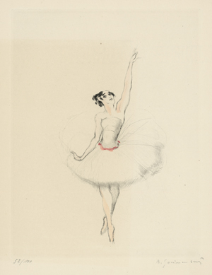 Lot 3032, Auction  116, Grunenberg, Arthur und Karsawina, Tamara, Tamara Karsawina im Tutu