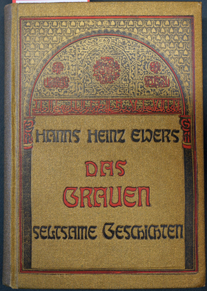 Lot 3201, Auction  116, Ewers, Hanns Heinz, Das Grauen