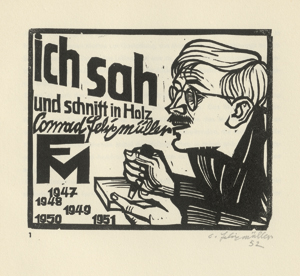 Lot 3202, Auction  116, Felixmüller, Conrad, Ich sah und schnitt in Holz