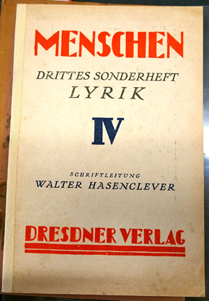 Lot 3890, Auction  116, Menschen, Zeitschrift neuer Kunst, 2 Ausgaben