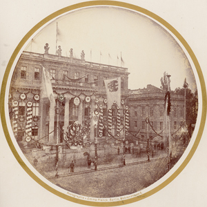 Lot 4063, Auction  116, Planck, Emma, View of the Kronprinzen-Palais, Berlin