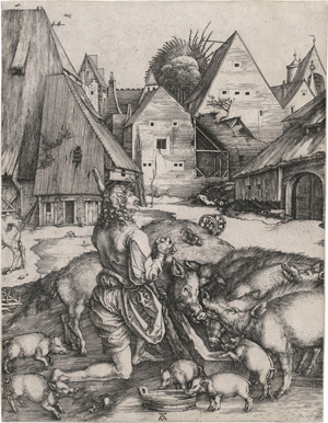 Lot 5079, Auction  116, Dürer, Albrecht, Der verlorene Sohn
