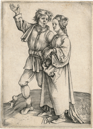 Lot 5086, Auction  116, Dürer, Albrecht, Der junge Bauer und seine Frau