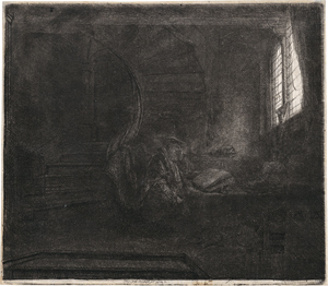 Lot 5170, Auction  116, Rembrandt Harmensz. van Rijn, Der hl. Hieronymus im Zimmer