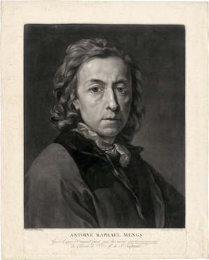 Lot 5222, Auction  116, Clarot, Josef Adrianus, Bildnis des Anton Raphael Mengs