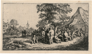 Lot 5639, Auction  116, Ostade, Adriaen van, Die Dorfkirmes unter dem großen Baum