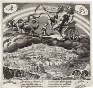 Lot 5688, Auction  116, Sadeler I, Johannes, Die sieben Planeten