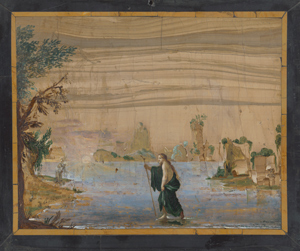 Lot 6002, Auction  116, Napoletano, Filippo - Umkreis, Christus geht auf dem Wasser des See Genezareth