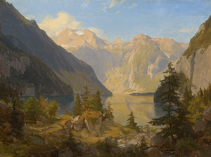 Lot 6117, Auction  116, Pose, Eduard Wilhelm, Der Königsee bei Berchtesgaden