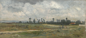 Lot 6187, Auction  116, Charpin, Albert, Weite Landschaft bei Noisy-le-Grand