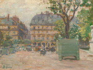 Lot 6189, Auction  116, Befanio, Gennaro, Im Jardin du Luxembourg in Paris