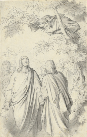 Lot 6322, Auction  116, Steinle, Edward Jakob von, Christus begegnet Zachäus