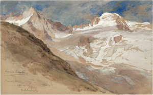 Lot 6858, Auction  116, Compton, Edward Harrison, Furtschaglspitze und Großer Möseler in den Zillertaler Alpen vom Furtschaglhaus aus