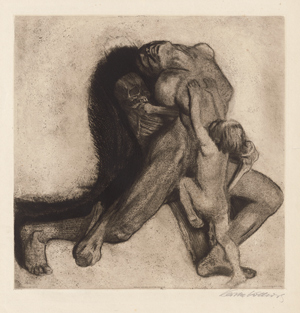 Lot 8186, Auction  116, Kollwitz, Käthe, Tod und Frau