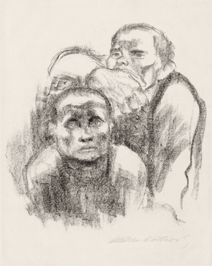 Lot 8196, Auction  116, Kollwitz, Käthe, Gefangene, Musik hörend