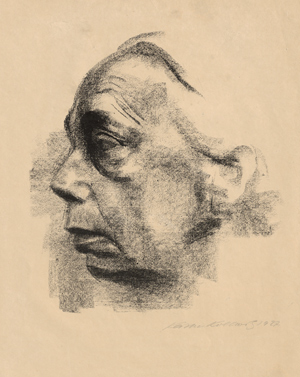 Lot 8201, Auction  116, Kollwitz, Käthe, Selbstbildnis im Profil