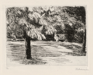 Lot 8233, Auction  116, Liebermann, Max, Der Kastanienbaum