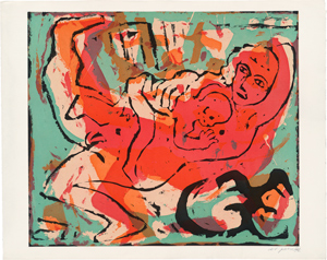 Lot 8283, Auction  116, Penck, A. R., Mutter mit Kind