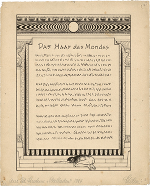 Lot 8520, Auction  116, Fidus, Das Haar des Mondes