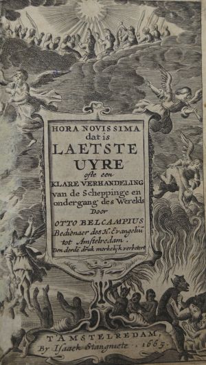 Lot 1541, Auction  117, Belcampius, Otto, Hora novissima dat is laetste uyre