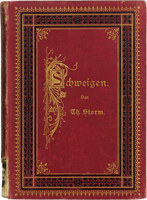 Lot 2116, Auction  117, Storm, Theodor, Schweigen