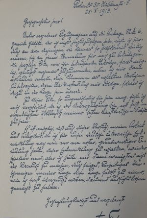 Lot 2530, Auction  117, Holz, Arno, Rundschreiben in faksim. Handschrift