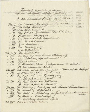 Lot 2599, Auction  117, Siebold, Philipp Franz von, Brief 1835+ signierte Beilage