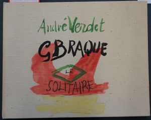 Lot 3041, Auction  117, Verdet, André und Braque, Georges, Le solitaire