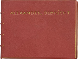 Lot 3094, Auction  117, Olbricht, Alexander, Dreissig Radierungen