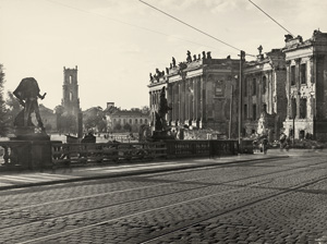 Lot 4112, Auction  117, Baur, Max, Stadtschloß Potsdam with Lange Brücke