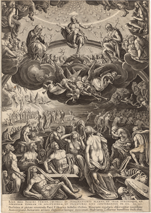 Lot 5049, Auction  117, Collaert, Adriaen, Das jüngste Gericht