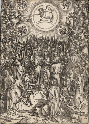 Lot 5058, Auction  117, Dürer, Albrecht, Lobgesang der Auserwählten im Himmel