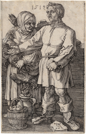Lot 5080, Auction  117, Dürer, Albrecht, Der Marktbauer und sein Weib