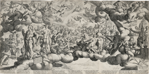 Lot 5094, Auction  117, Goltzius, Hendrick, Die Hochzeit von Amor und Psyche