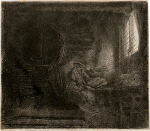 Lot 5168, Auction  117, Rembrandt Harmensz. van Rijn, Der hl. Hieronymus im Zimmer