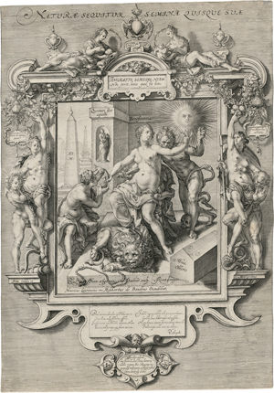 Lot 5184, Auction  117, Saenredam, Jan, Die Allegorie der menschlichen Natur 