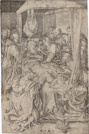 Lot 5188, Auction  117, Schongauer, Martin, Tod Mariens