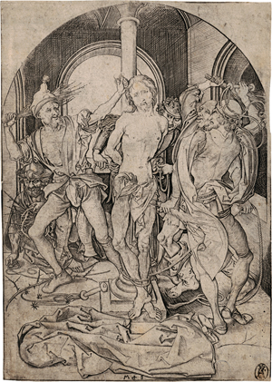 Lot 5189, Auction  117, Schongauer, Martin, Die Geißelung