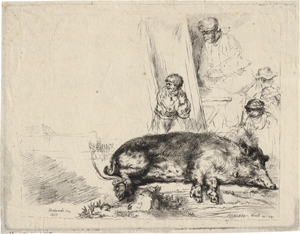 Lot 5592, Auction  117, Novelli, Francesco, Das schlafende Schwein