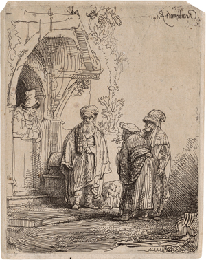 Lot 5631, Auction  117, Rembrandt Harmensz. van Rijn, Die drei Orientalen